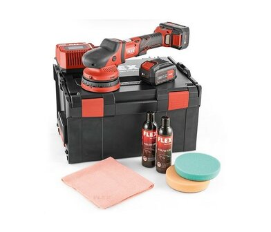 Flex XCE 8 125 18.0-EC/5.0 P-set polijstmachine kit