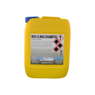 System was &amp; wax shampoo 10 liter