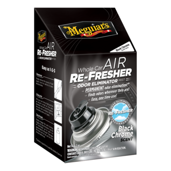 Meguiar&#039;s Air Re-Fresher Mist  - Black Chrome