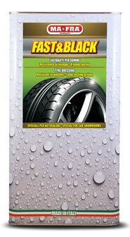 Ma-Fra Fast &amp; Black Tyre Dressing 4.5L