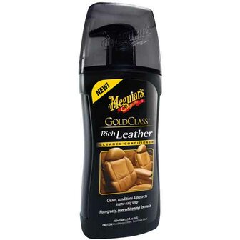 Meguiars Gold Class Rich Leather Cleaner &amp; Conditioner 