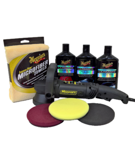 ULTIMATE MEGUIAR&rsquo;S DUAL ACTION POLISHER KIT