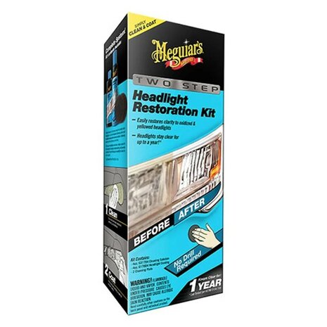 Meguiar's Headlight Restoration Kit 2 Step