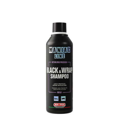 Ma-Fra Maniac Line Black & Wrap Shampoo
