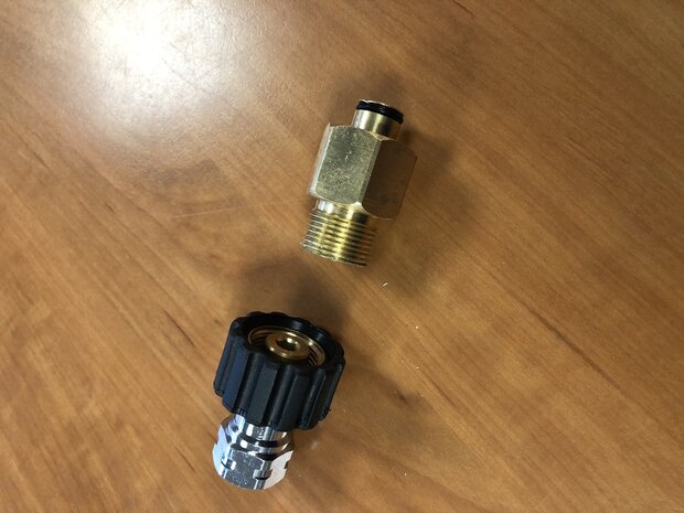 SCHUIM / FOAM LANS ADAPTER KÄRCHER HDS tussen koppeling nieuwe typ spuitpistool