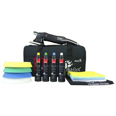 RUPES BIGFOOT 21 MM LHR21 III DLX MARK III MK3 EXCENTRISCHE POLIJSTMACHINE DELUXE KIT 15 ITEMS