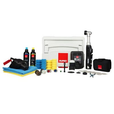 RUPES BIGFOOT HR81ML/LUX IBRID NANO LONG NECK DELUXE KIT IN KOFFER