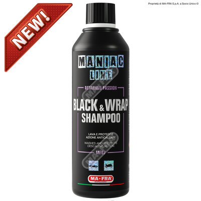 Ma-Fra Maniac Line Black & Wrap Shampoo