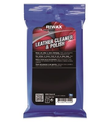 Riwax Blueline Leather Cleaner & Polish Flow-Pack (15 doekjes per flowpack)