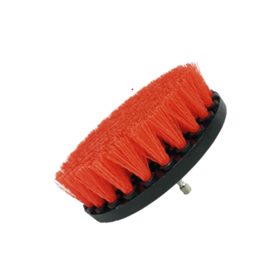 Borstel voor de boortol 12 cm rood medium
