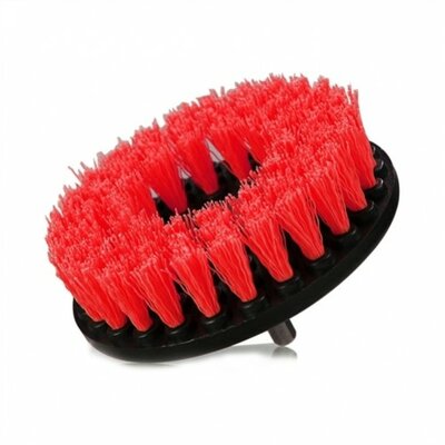 APL BRUSH WITH DRILL ADAPTER HEAVY-DUTY (RED)