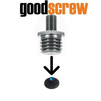 GOOD SCREW DRILL ADAPTER FOR ROTARY BACKING PLATES