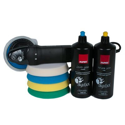 RUPES BIGFOOT 21 MM - LHR21E - EXCENTRISCHE POLIJSTMACHINE STANDARD KIT (6 Items)